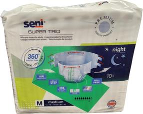 Sauskelnės Seni Super Trio, Medium, 10 vnt.