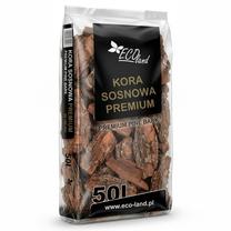 Mulčias iš pušų žievės PREMIUM, 50 - 100 mm, 50 l