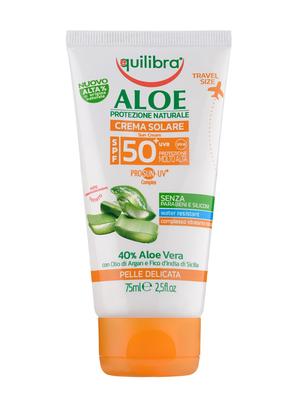 Näokreem Equilibra Aloe, 75 ml, SPF 50