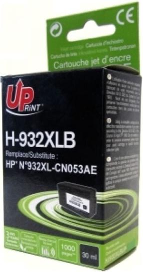 Rašalinio spausdintuvo kasetė Uprint H-932XLB-UP, juoda sp.