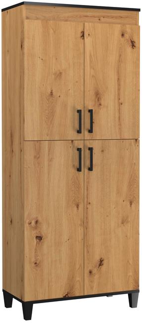 Шкаф ADRK Pola 17, дубовый цв., 80 см x 40 см x 193 см