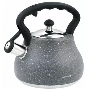 Arbatinukas su švilpuku Klausberg 7447, 2.7 l, pilka sp.