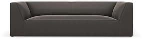 Sofa Micadoni Home Ruby Velvet, tamsiai pilka sp., 232 x 92 cm x 69 cm