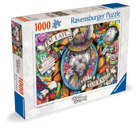 Dėlionė Ravensburger Fashionably Late, 50 cm x 70 cm, 1000 vnt., įvairių spalvų