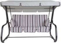 Lauko sūpynės Patio Rimini / Venezia C029-16SB, antracito sp./įvairių spalvų/pilka sp., 222 cm x 143 cm x 173 cm
