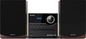 Kahjustatud pakendiga toode. Muusikakeskus Sharp XL-B517D, 40 W, pruun v./must v.