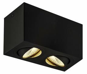 Светильник потолочный SLV Triledo 1002003, LED, 3000 °К, 2 x 14 Вт, черный цв. / черный цв.