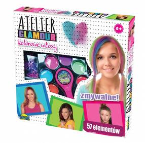 Набор для укладки волос Dromader Atelier Glamour Colorful Hair 03001
