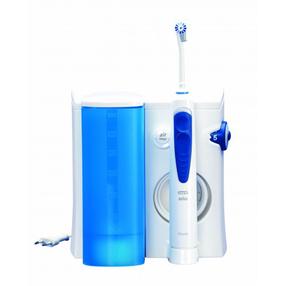 Оральный ирригатор Oral-B OxyJet 8500, синий цв./белый цв.