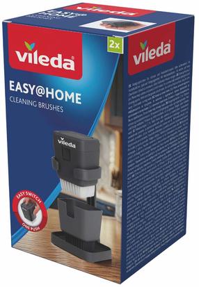 Trauku mazgāšanas birste Vileda Easy Home, plastmasa, 2 gab.