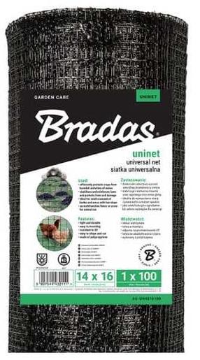 Пластиковая сетка Bradas Uninet, 200 м x 0.15 см x 100 см