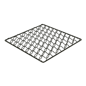 Paplāte karstajiem ēdieniem Metaltex Spiral Pot Stand, 18 cm x 18 cm, Melna krās.