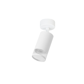 Šviestuvas lubų Light Prestige Virella, GU10, 1 x 8 W, skaidri sp./balta sp. / balta sp.