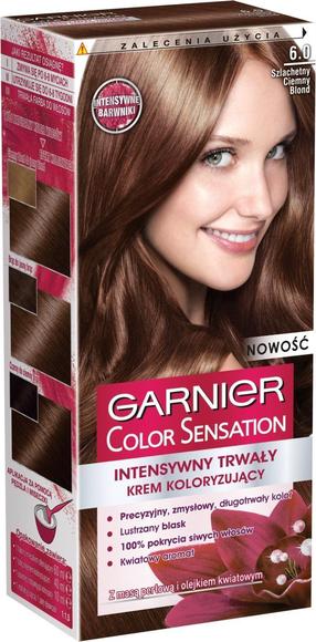 Matu krāsa Garnier Color Sensation, precious dark blond krās., 6.0, 110 ml