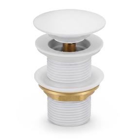 Klapp vannitoavalamu jaoks Akord Click-Clack, 102 mm, valge v.