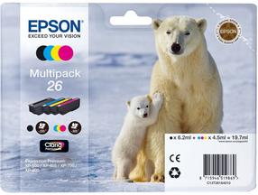 Tindiprinteri kassett Epson Multipack 26, mitmevärviline