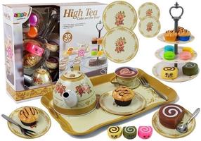 Rotaļlietu tējas komplekts High Tea Cake Set, daudzkrāsaina