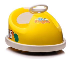 Laste elektriauto Lean Toys Cute Little Shark LT9789, kollane v.