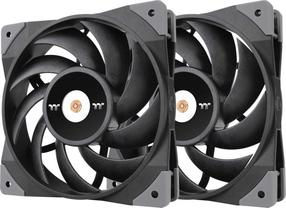 Oro aušintuvas korpusui Thermaltake TOUGHFAN 12 Turquoise High Static Pressure Radiator Fan (2 Fan Pack), 120 mm x 120 mm