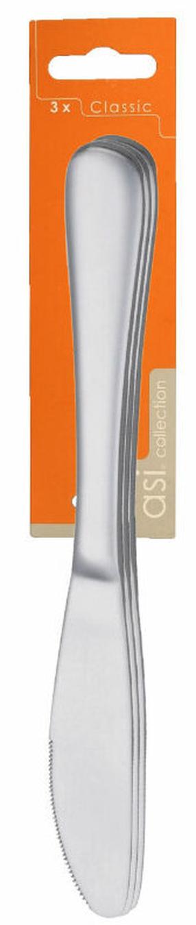 Peilis Asi Collection Classic, nerūdijantysis plienas, nerūdijančiojo plieno sp., 3 vnt., 22.5 cm