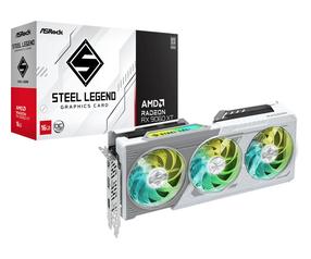Vaizdo plokštė ASRock ASRock Radeon RX 9060 XT Steel Legend OC RX9060XT SL 16GO, 16 GB, GDDR6
