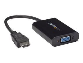 Adapteris StarTech HDMI To VGA VGA, HDMI, 0.25 m, juoda sp.