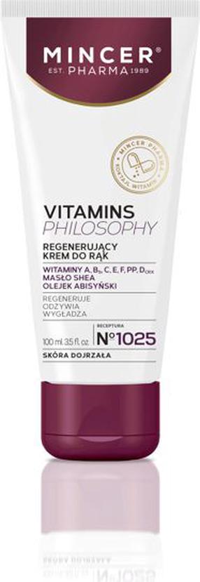 Kätekreem Mincer Pharma Vitamin Philosophy, 0.1 l