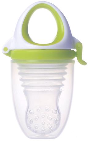 Ниблер для свежих продуктов Kidsme Food Feeder Plus Lime, 6+ мес., силикон/полипропилен (pp)