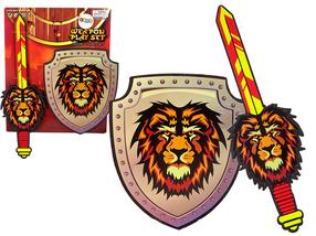 Žaislinis kardas Lean Toys Lion 13199 Įvairių spalvų