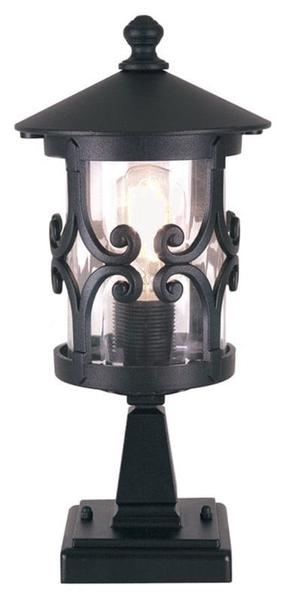 Vabalt seisev välisvalgusti Elstead Lighting Hereford, 60W, E27, IP23, must v., 15 cm x 34 cm