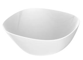 Bļoda Luminarc Carine White Square, balta krās., 27 cm