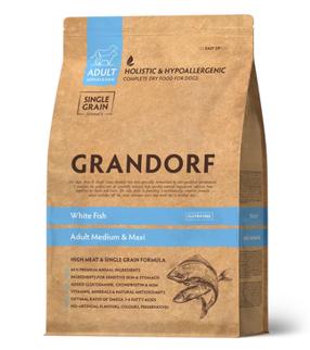 Kuiv koeratoit Grandorf Medium & Maxi GDDD0710, kalaliha, 10 kg