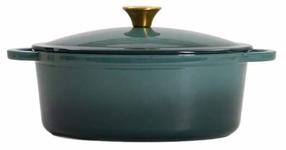 Ketaus puodas Homla Andreas 777646, Ø22 cm, 4.5 l, žalia sp.