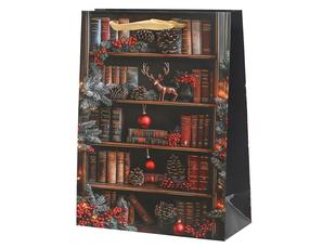 Dovanų maišelis Decoris Books, 10 cm x 32 cm x 26 cm, įvairių spalvų