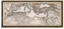Paveikslas Wallity Map100, 120 cm x 50 cm