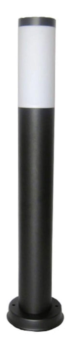 Pastatomas lauko šviestuvas Su-Ma Inox ST, 40W, E27, IP44, juoda sp., 7.5 cm x 65 cm