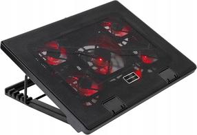 Regulējams dzesēšanas statīvs klēpjdatoram Mars Gaming MNBC2, 38 cm x 29 cm x 3.2 cm