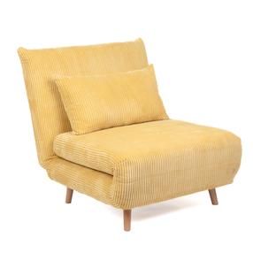 Sofa-lova Homla Solace 871646, geltona sp., 91 x 83 cm x 84 cm