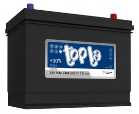 Аккумулятор Topla TOP JIS TT75J, 12 В, 75 Ач, 740 а