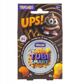 Išmanusis plastilinas Tuban Tubi Smart Ups, ruda sp., 50 g