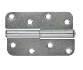 Lankstas durims Kurzemes, 11 cm, 0.25 cm, sidabro sp.