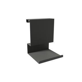 Настенная полка Kalune Design Brano, черный цв., 33 см x 23 см x 25 см