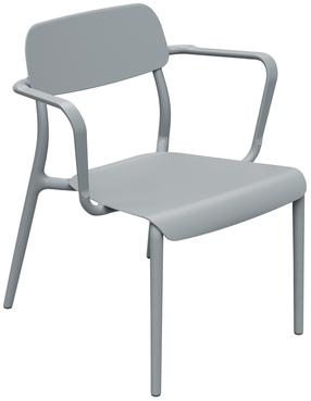 Lauko kėdė Ferne Rimo FRIK667-423U, pilka sp., 62 cm x 62.5 cm x 74.8 cm