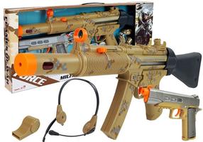 Komplektas Lean Toys Military Power Gun LT7874 Ruda sp.