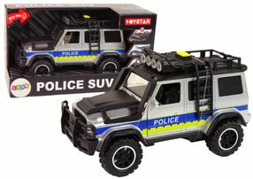 Žaislinė policijos mašina Toystar Police SUV, 1:14, juoda sp.
