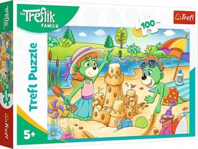Dėlionė Trefl Trefliks Day, 41 cm x 27.5 cm, 100 vnt., įvairių spalvų