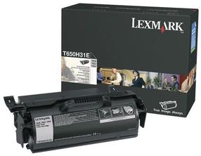 Tonera kasete Lexmark T650H31E, melna krās.