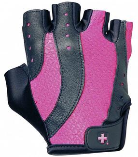 Sunkiosios atletikos pirštinės Harbinger Pro Women 361507, juoda sp./rožinė sp., M