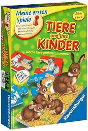 Edukacinė dėlionė Ravensburger Mothers & Babies, EN, 24 vnt.