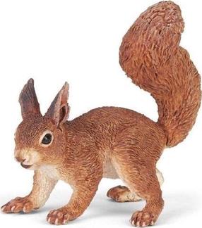 Фигурка-игрушка Papo Squirrel 427744, коричневый цв.